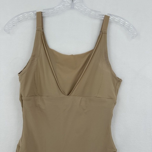 Maidenform Firm Foundations Body Shaper Romper Tan 2556 Women's Medium Shapewear - Picture 3 of 8